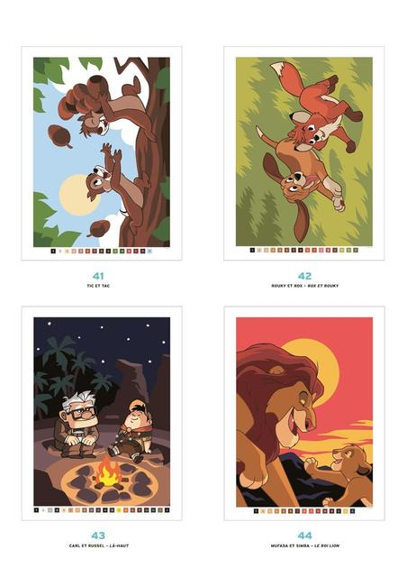 Розмальовка-антистрес Saisons disney за номерами 100 ілюстрацій (30116712) - фото 3 Розмальовка-антистрес Saisons disney за номерами 100 ілюстрацій (30116712) - фото 3