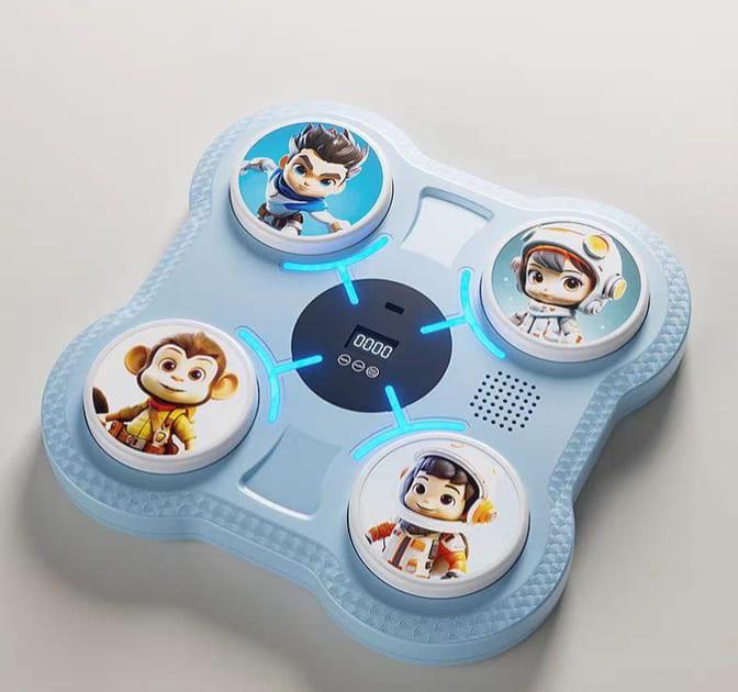 Тренажер для бокса настенный OSPORT детский музыкальный с подсветкой (MS 4450)