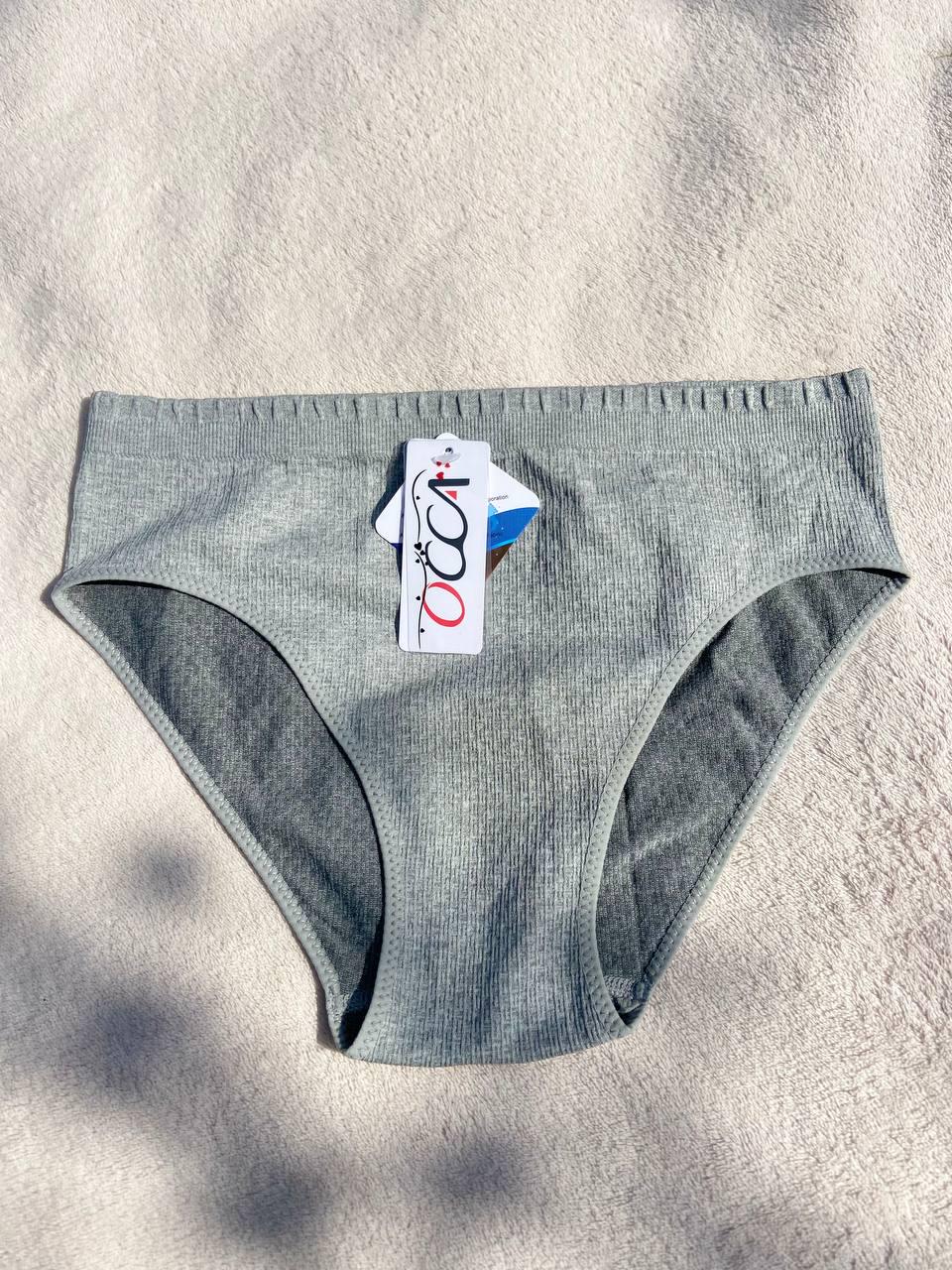 Трусики слепы на повышенной посадке Серый (13032-3)