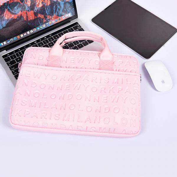 Сумка для ноутбука WIWU Cosmo Slim Case for MacBook 13,3"/14" Pink Sand - фото 2