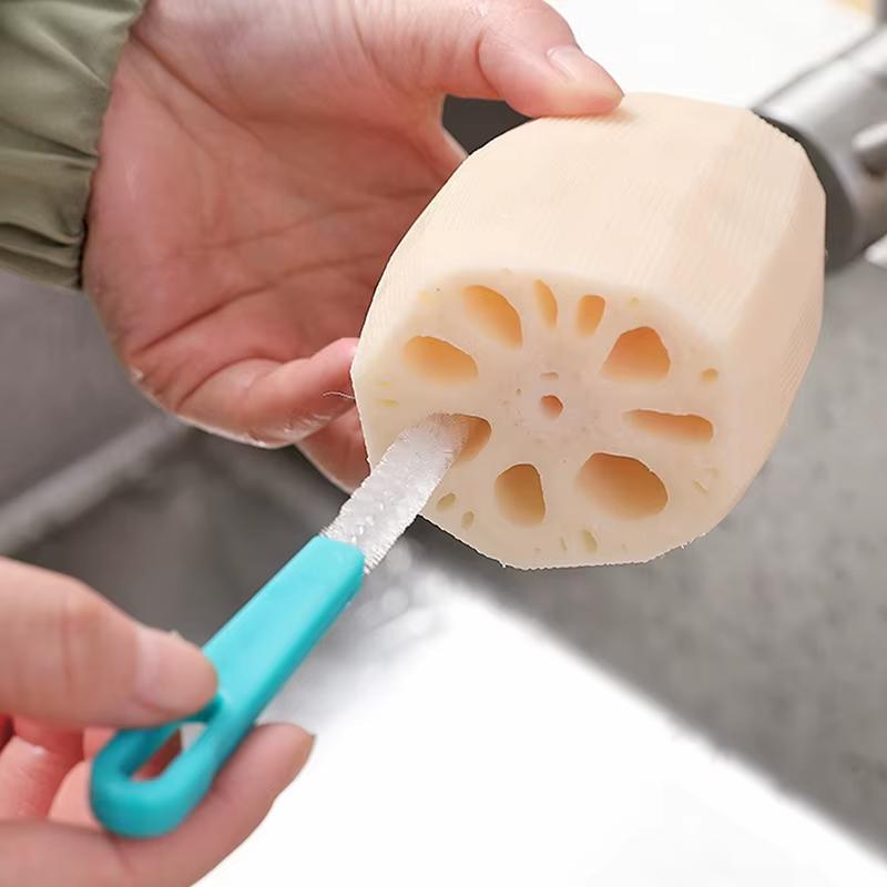 Набор ершиков кухонных для мытья бутылочек 2 шт. Голубой (2610823785) - фото 4 Набор ершиков кухонных для мытья бутылочек 2 шт. Голубой (2610823785) - фото 4