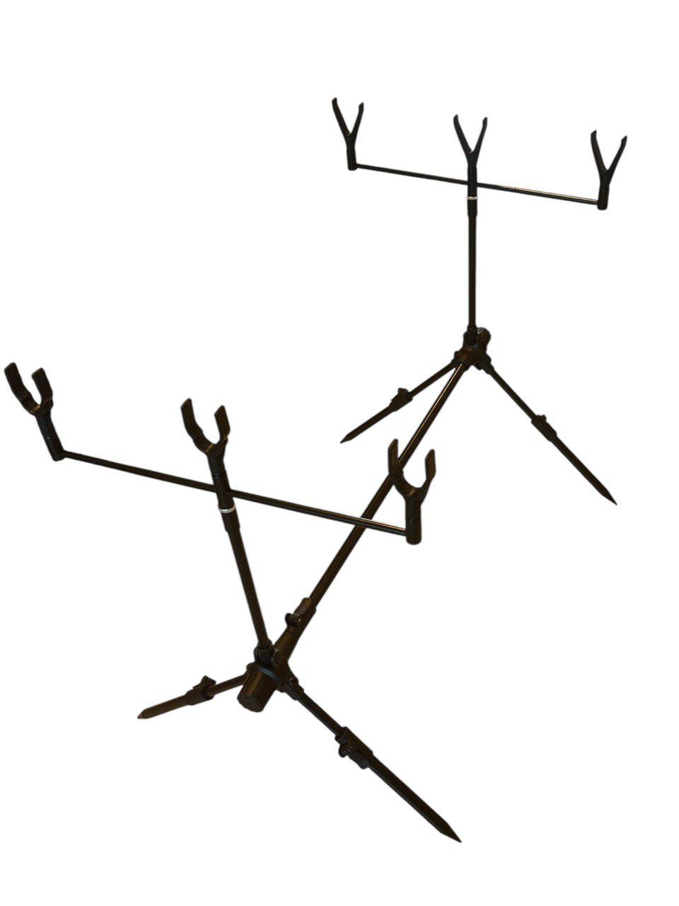 Род-под алюмінієвий Weida A-09-3 на 3 вудилища 6 рогатин (1431499746) - фото 3