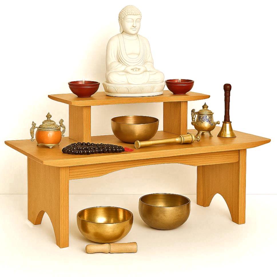 Алтарь для медитации из дерева Чарине Карри (ЛАТ-015503)