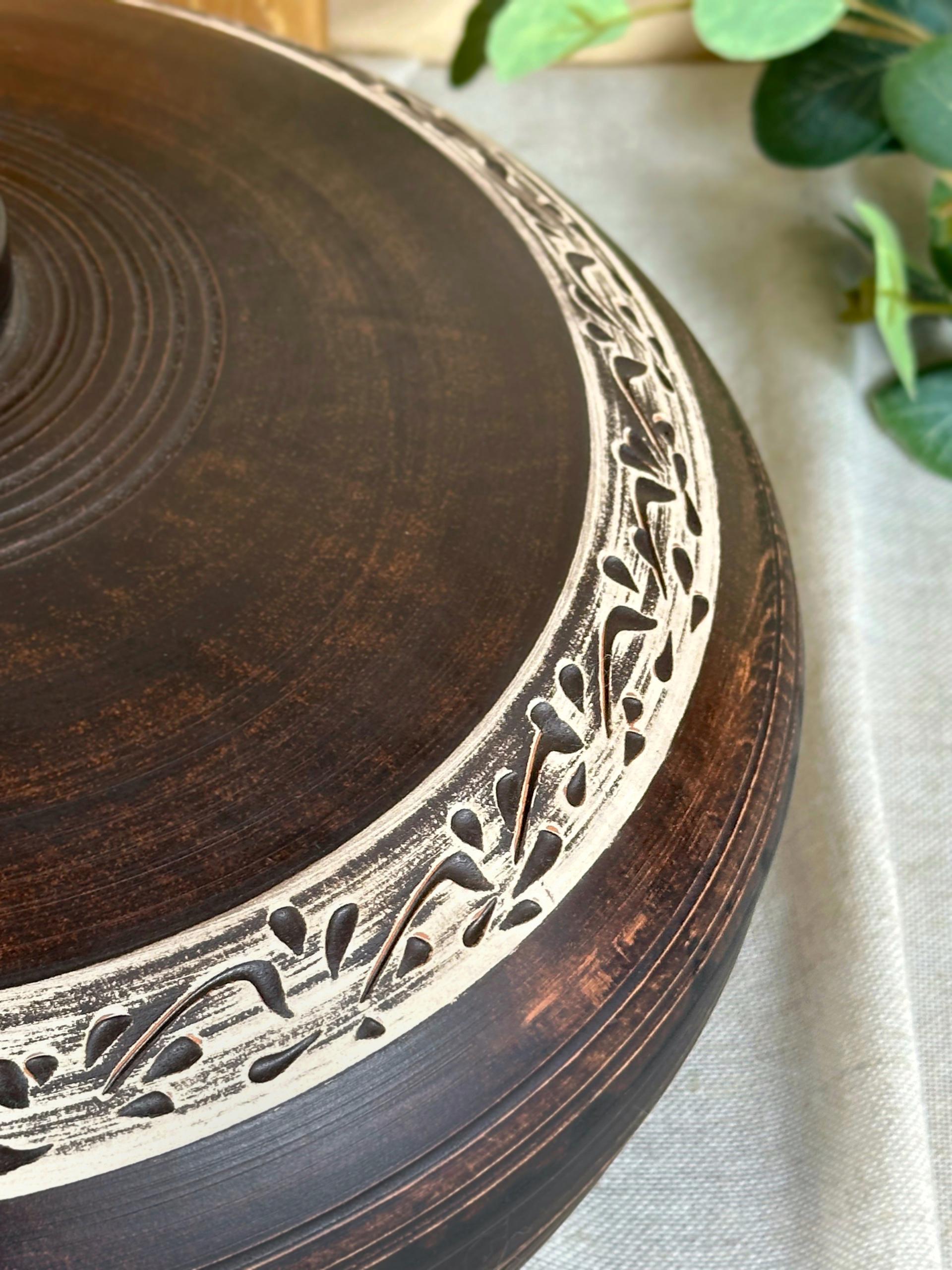 Пловница глиняная Гражда Ангоб 3 л (13001-44) - фото 2