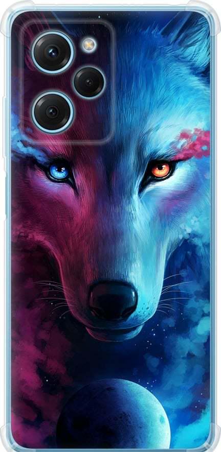 Чехол на Xiaomi Poco X5 Pro 5G Арт-волк (3999sp-3027-42517)