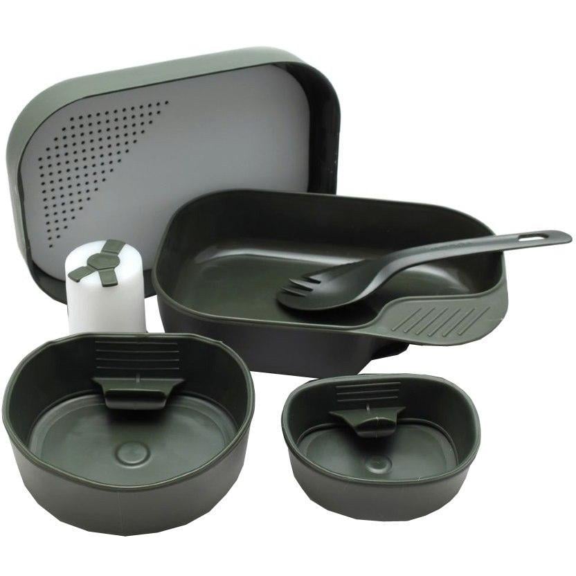 Набор туристической посуды Wildo Camp-A-Box Complete Olive 14740 для 1 персоны 7в1 (14740)
