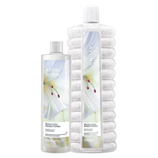 Набір Avon Біла лілія Піна для ванн (29008470) Набір Avon Біла лілія Піна для ванн (29008470)