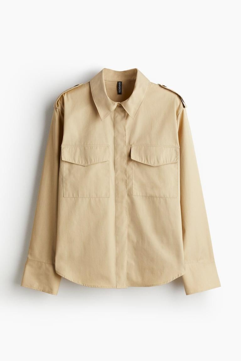 Сорочка H&M XXS Бежевий (1241170)