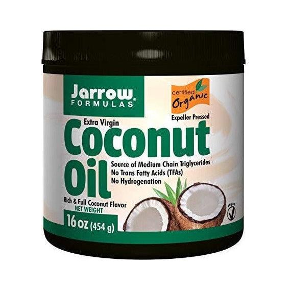 Кокосова олія Jarrow Formulas Organic Extra Virgin Coconut Oil 16 ун. 454 г