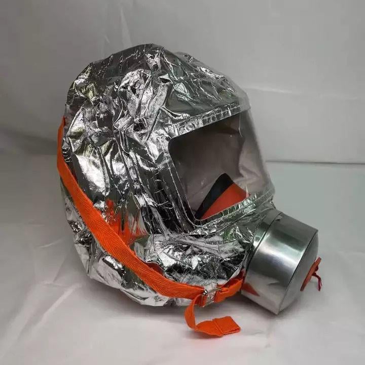 Маска от радиации Fire mask CE-739 из алюминиевой фольги (1914734200) - фото 8