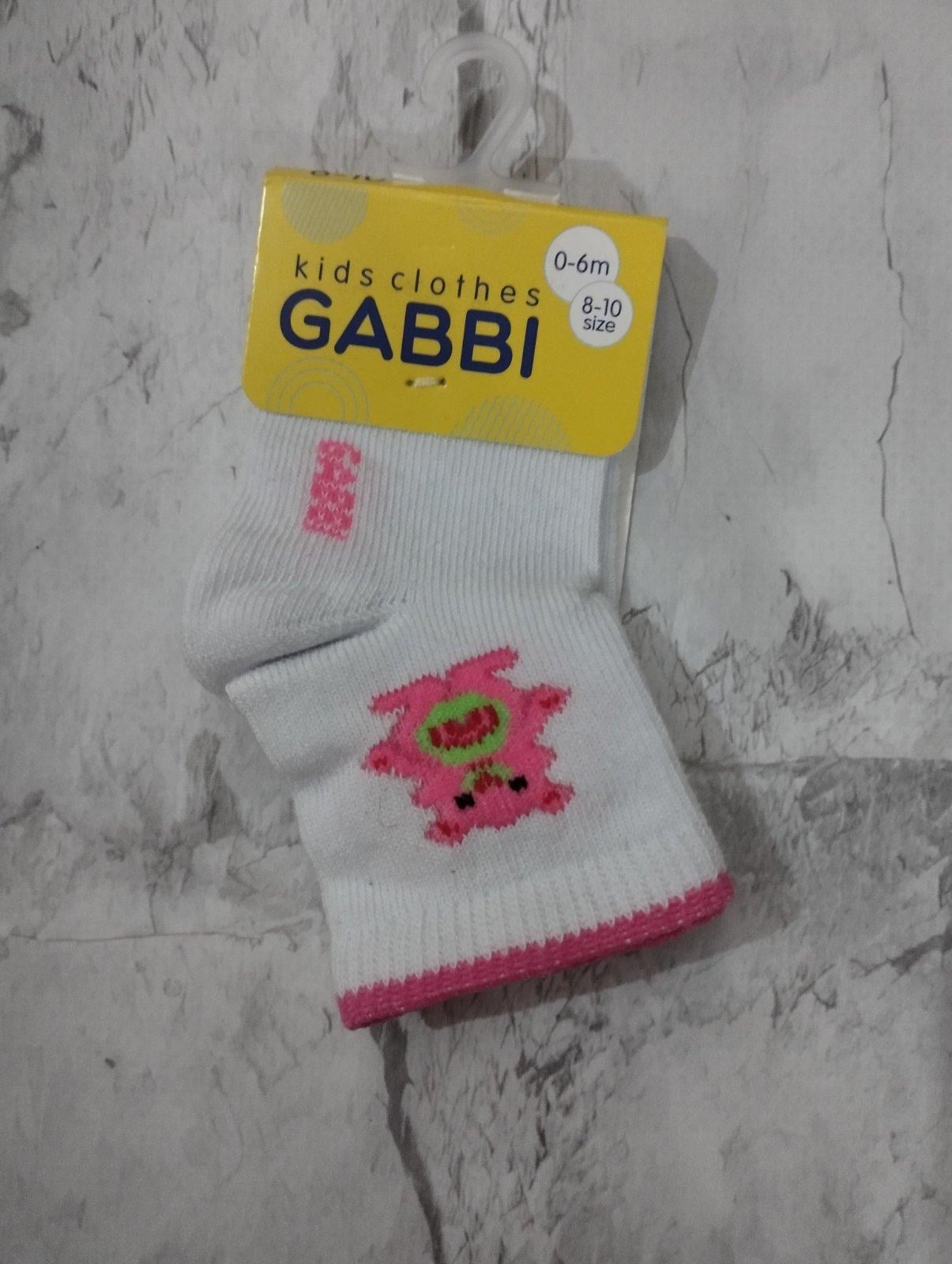 Шкарпетки для малюків GABBI р. 8-10 Білий (0405)