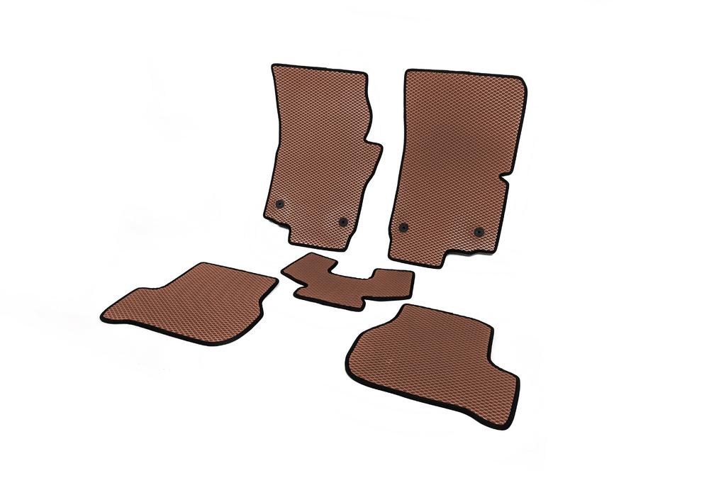 Коврики автомобильные Digital Designs для Seat Leon 2005-2012 г EVA Коричневый (122743)