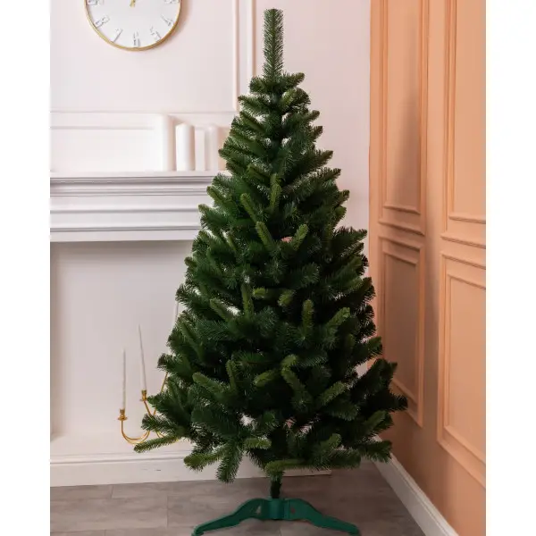 Искусственная елка Рождественская 1,7 м с пластиковой подставкой Зеленый (YA678621) - фото 1 Искусственная елка Рождественская 1,7 м с пластиковой подставкой Зеленый (YA678621) - фото 1