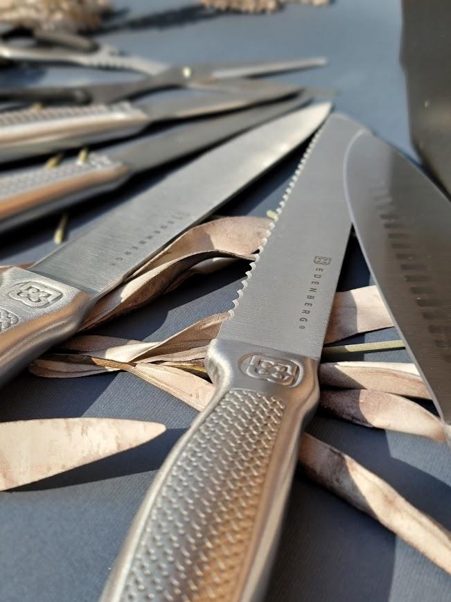 Набор кухонных ножей с деревянной подставкой Edenberg EB-11023 7 предметов (2530555726) - фото 5 Набор кухонных ножей с деревянной подставкой Edenberg EB-11023 7 предметов (2530555726) - фото 5