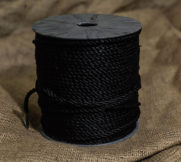 Канат поліпропіленовий Safety мультфіламентний 4 мм Чорний