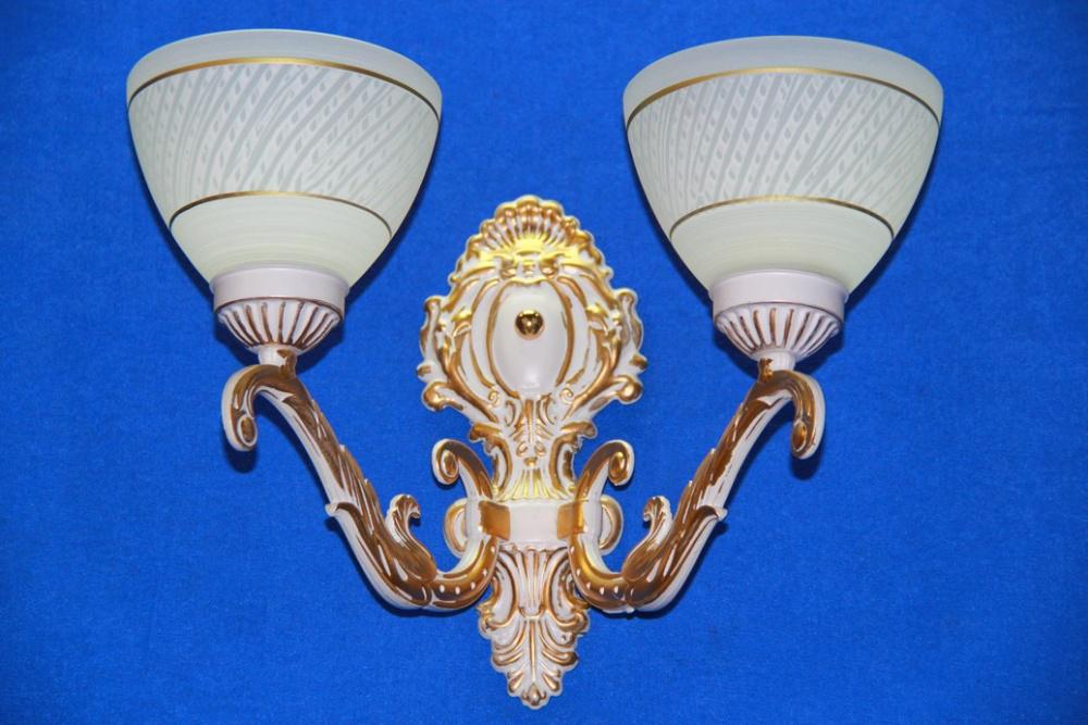 Бра с плафонами Ray B29139/2W Молочный (IR005182)