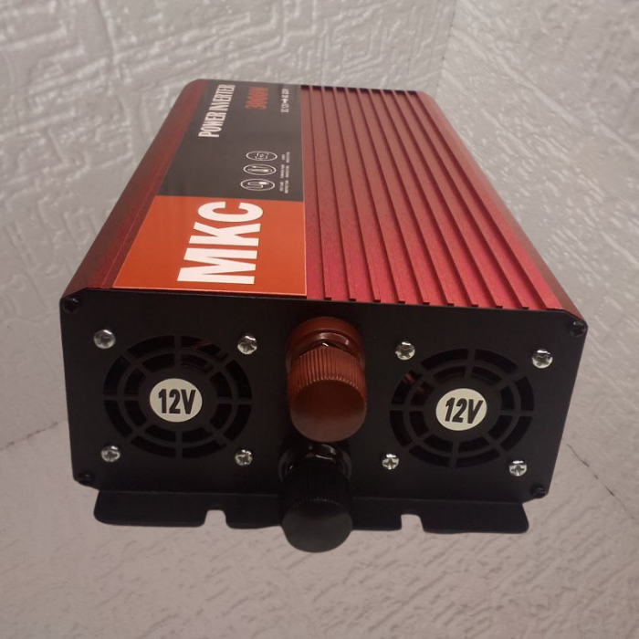 Автомобильный инвертор МКС 3000W PAWI-D1 AC/DC 12V/220V (FLAM-12) - фото 3