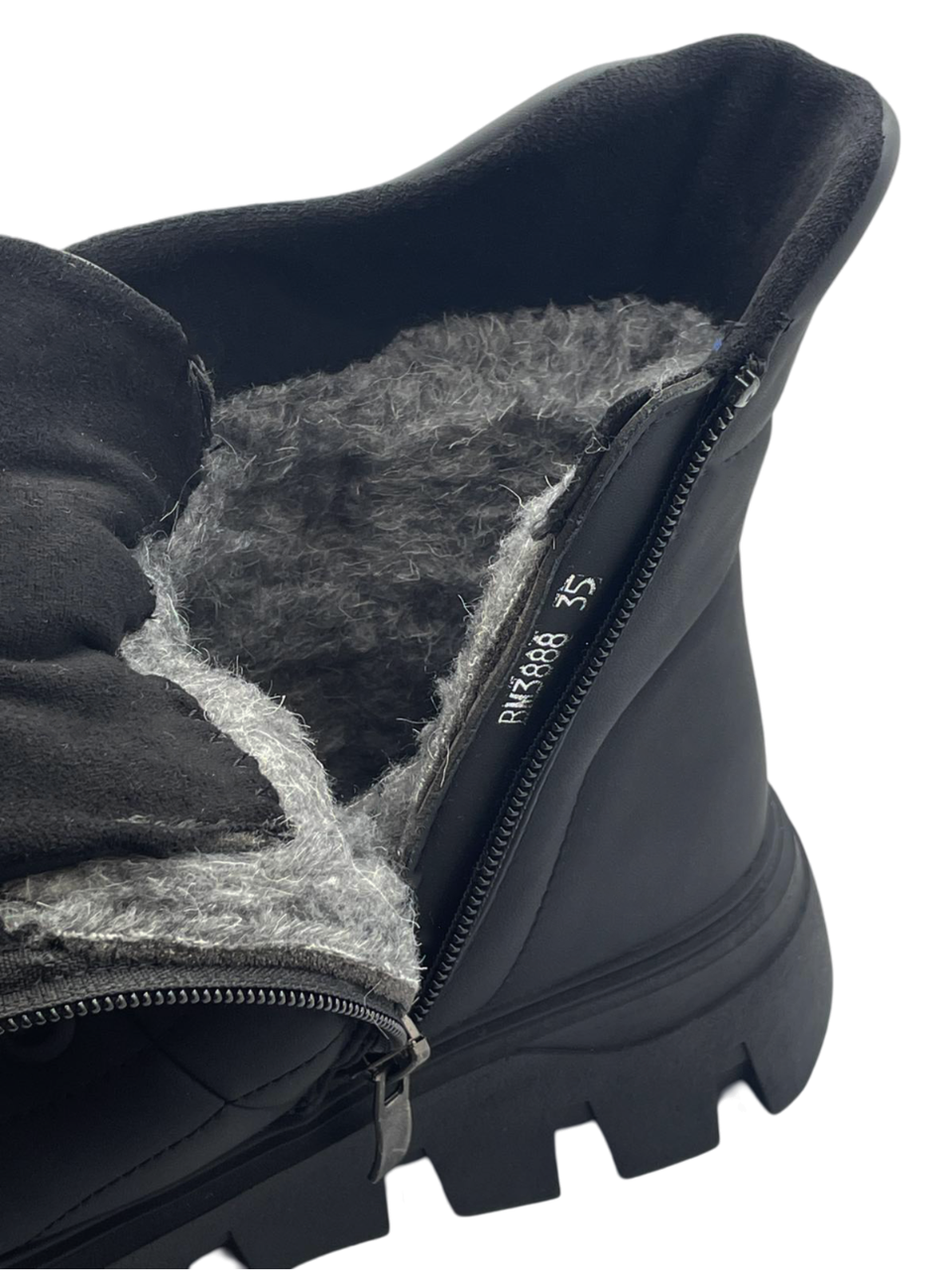 Черевики зимові для дівчаток BESSKY BM38881/35 р. 35 Чорний - фото 3