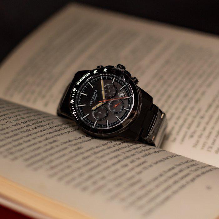 Мужские наручные часы Lee Cooper Shark Black (1846) - фото 4