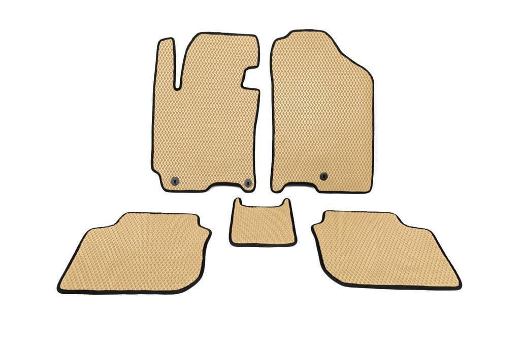 Коврики EVA для Hyundai Elantra 2011-2015 гг Бежевый (121925)