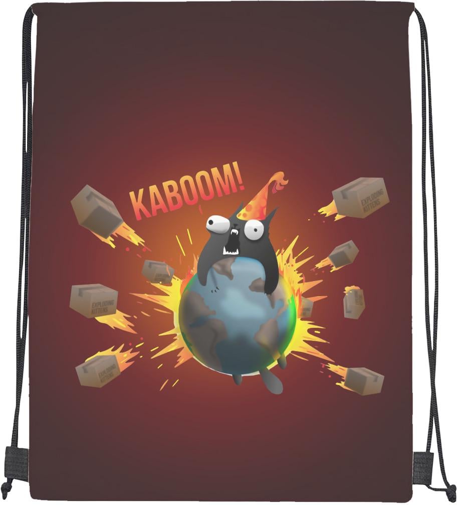 Мішок спортивний Вибухові Кошенята Exploding Kittens (20302330)