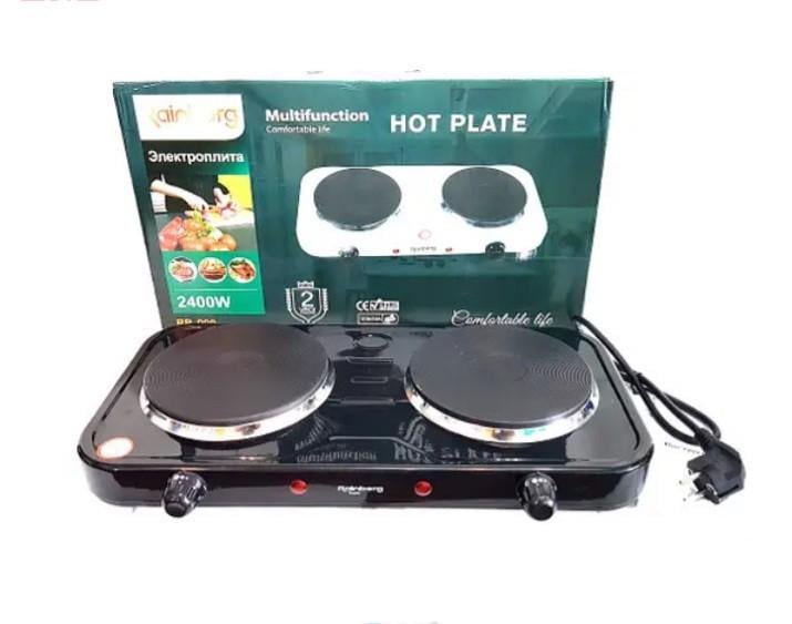 Плита електрична Rainberg RB 999 на подвійну конфорку 2400 Вт