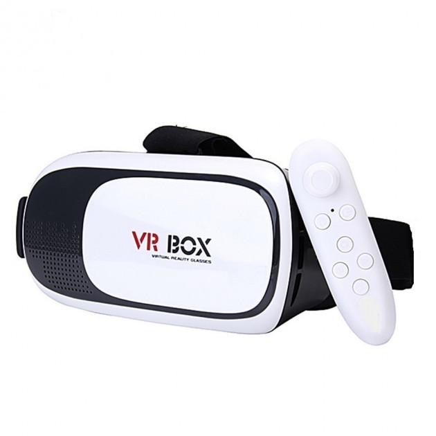 Очки виртуальной реальности под телефон с пультом VR BOX 2.0