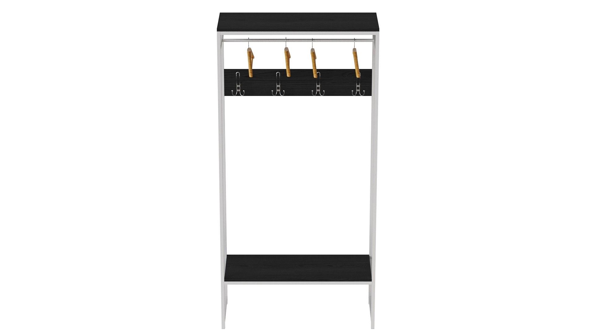 Вішалка модульна підлогова Ferrum-decor Треліс 14 ДСП 16 мм 180x90x38 см Білий/Венге (FRD-104354) - фото 4 Вішалка модульна підлогова Ferrum-decor Треліс 14 ДСП 16 мм 180x90x38 см Білий/Венге (FRD-104354) - фото 4