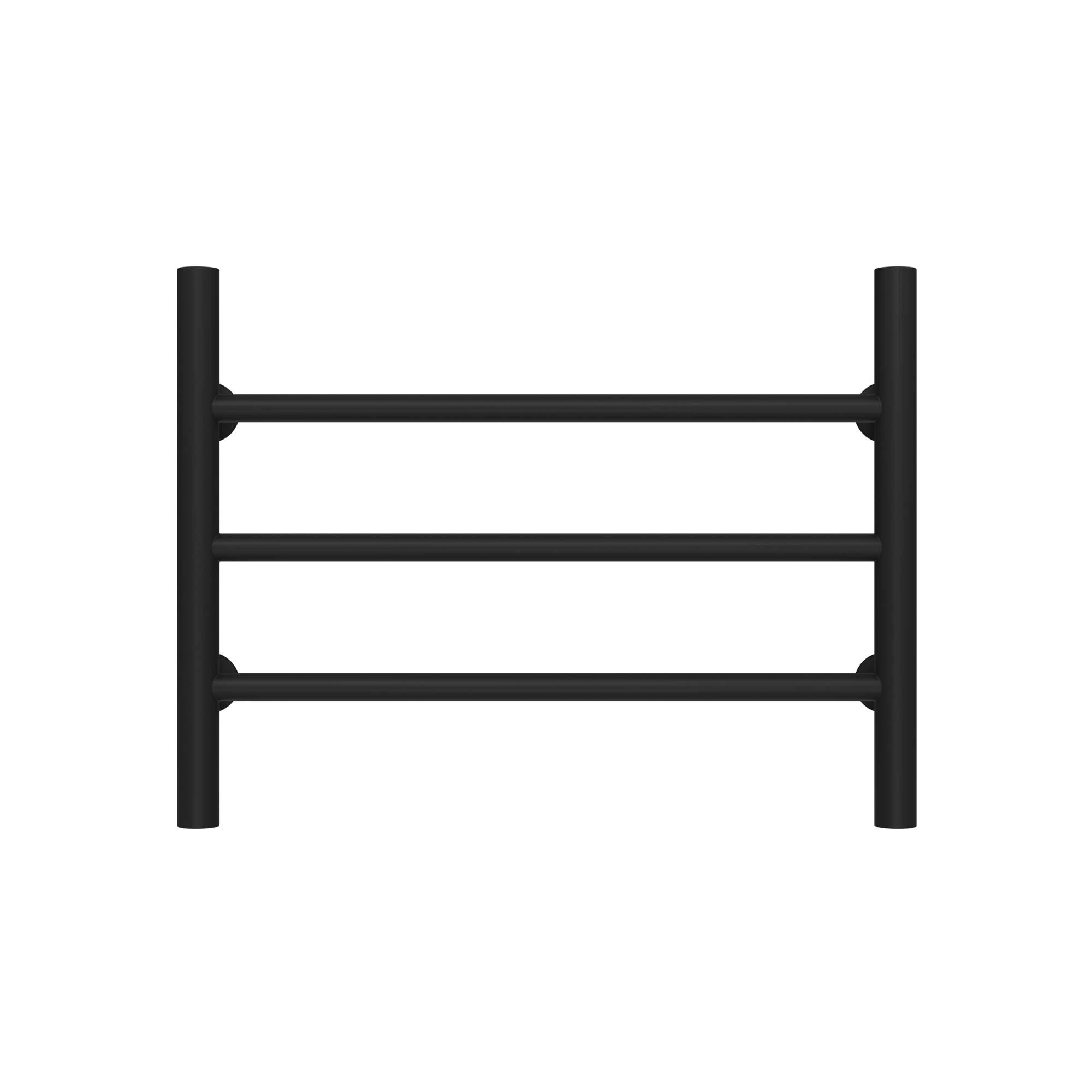 Полотенцесушитель водяной Deffi Орион П3 боковое правое подключение нержавеющая сталь 400х500 мм Черный (C.OR.50.40.3.B.C)