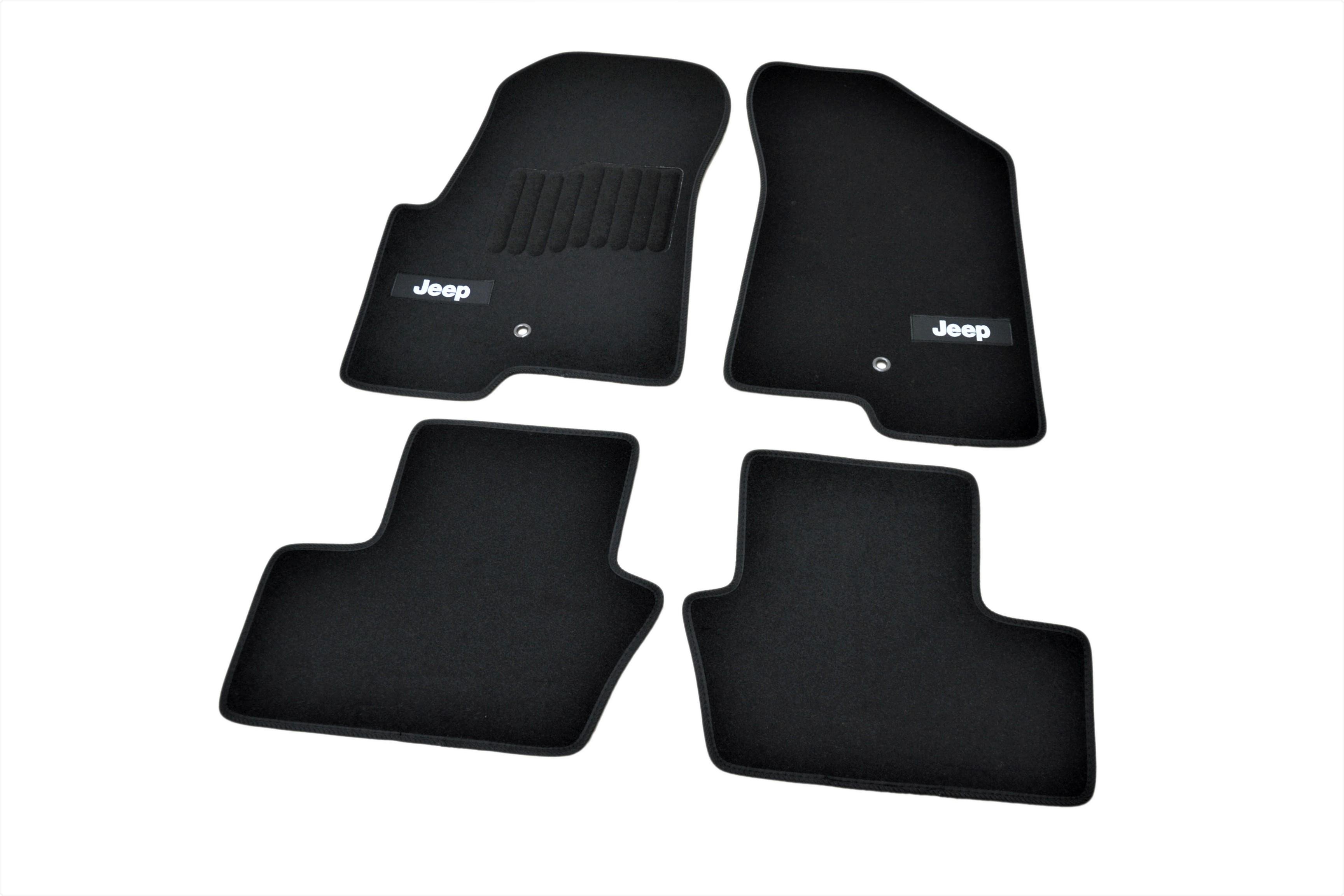 Коврики в салон AVTM ворсовые Jeep Compass 2007 4 шт. Черный (BLCCR1257)