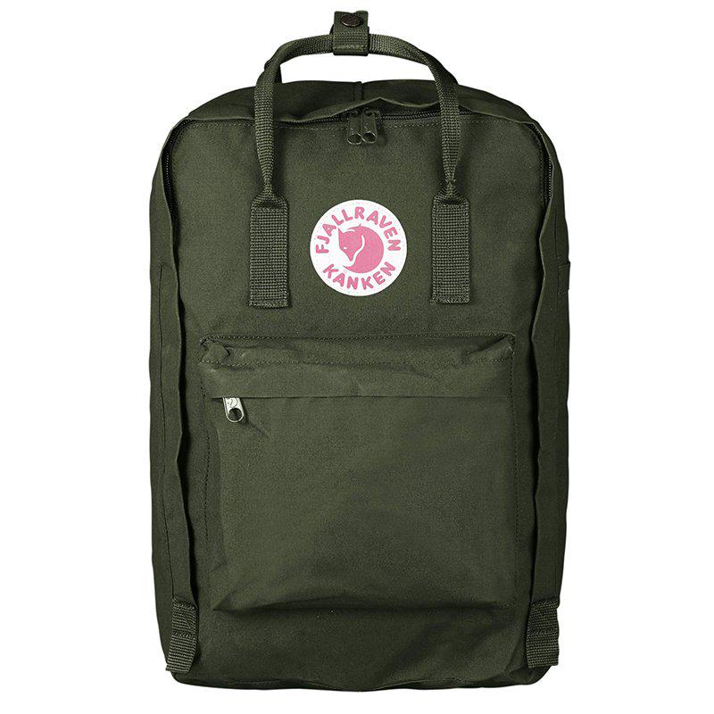 Городской рюкзак Fjallraven Kanken Laptop 17 20 л Forest Green (27173.660)