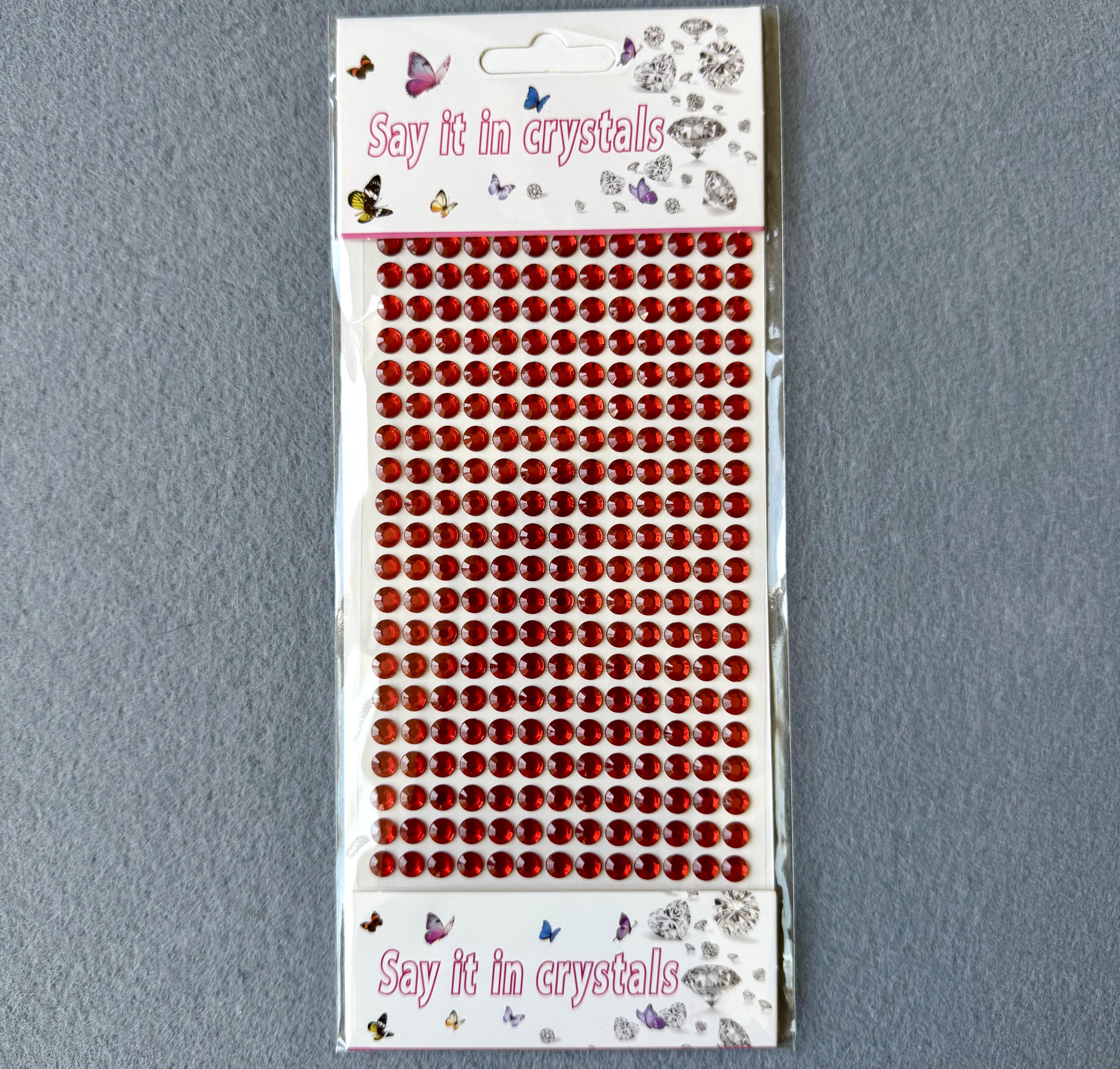 Стразы на клеевой основе 6 мм (22164)