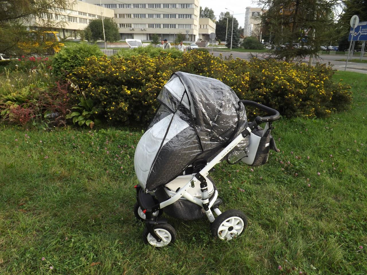 Дождевик универсальный Ok Style на прогулочную коляску - фото 6