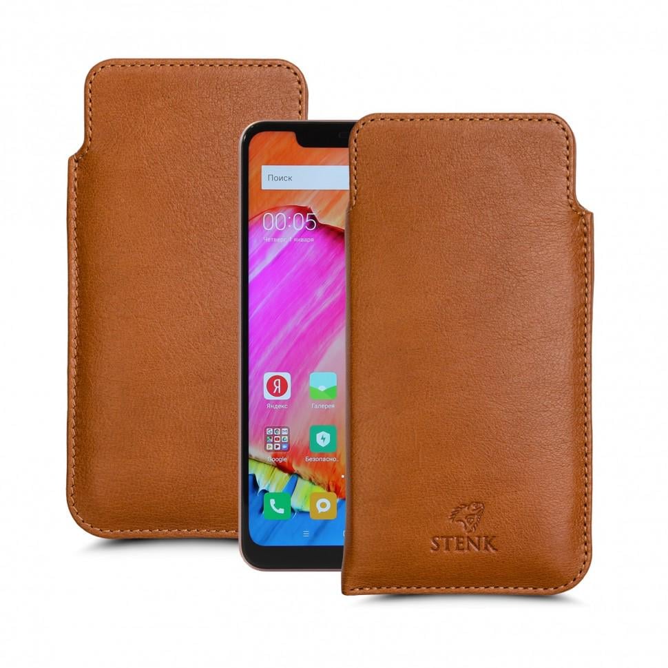 Футляр Stenk Elegance для Xiaomi Redmi Note 6 Pro Camel (62430) Футляр Stenk Elegance для Xiaomi Redmi Note 6 Pro Camel (62430)