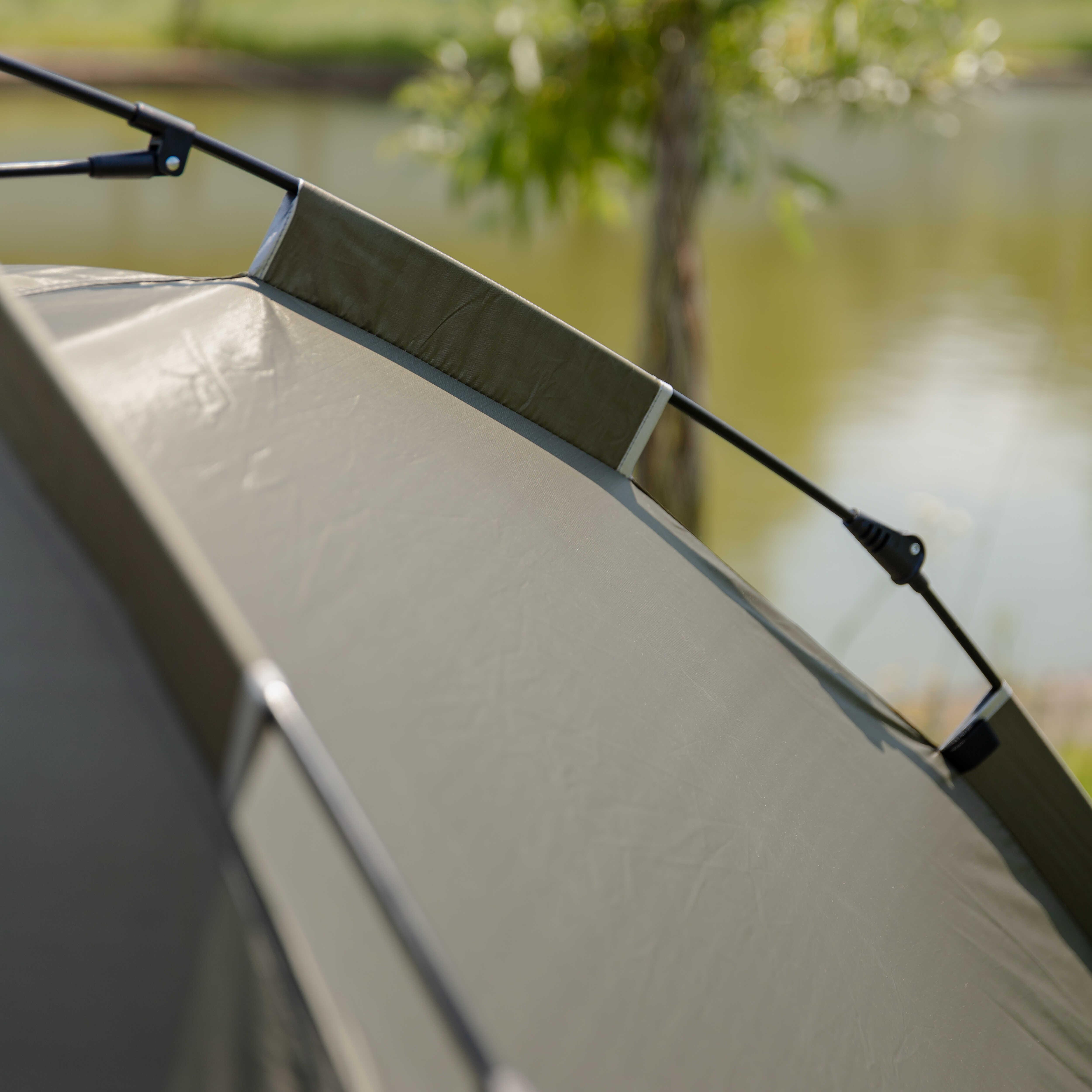 Палатка туристическая двухместная автоматическая 200х200х140 см Хаки (LU-019GR) - фото 9