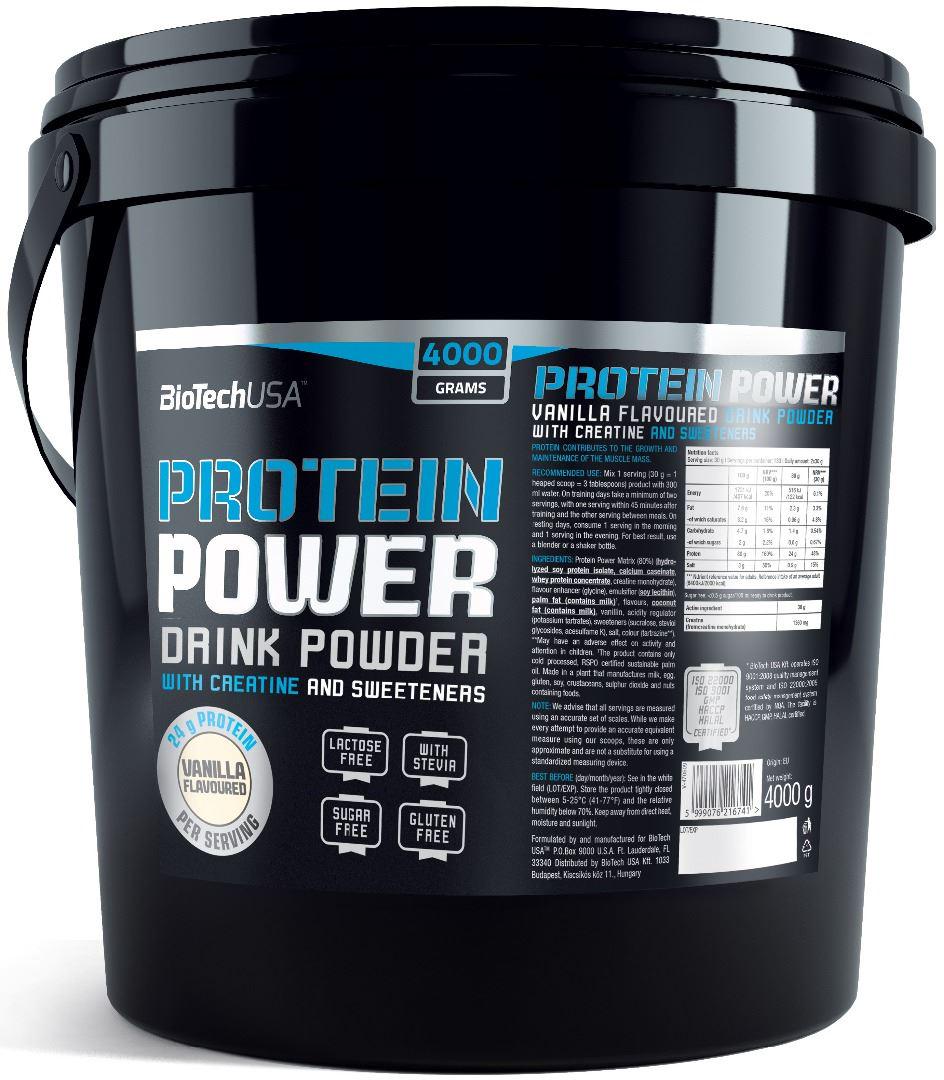 Протеин Protein power Vanilla 4000 г