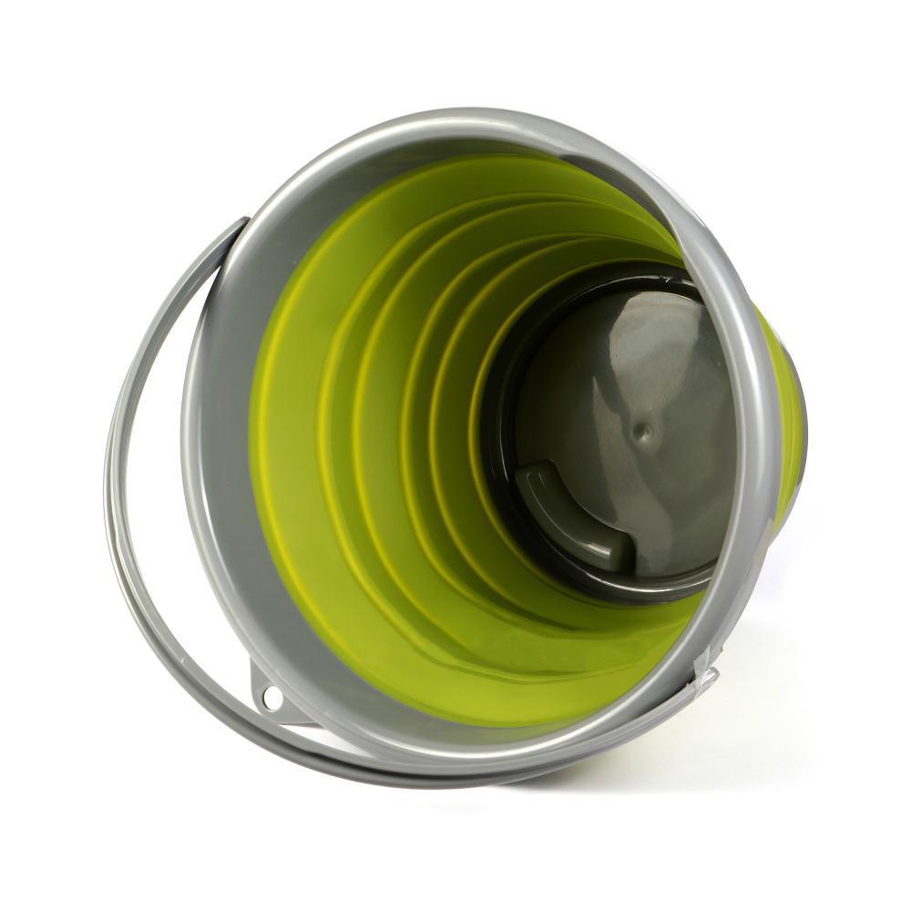 Відро складане силіконове Ranger RA 8852 10 л Салатовий (1261279695) - фото 3 Відро складане силіконове Ranger RA 8852 10 л Салатовий (1261279695) - фото 3