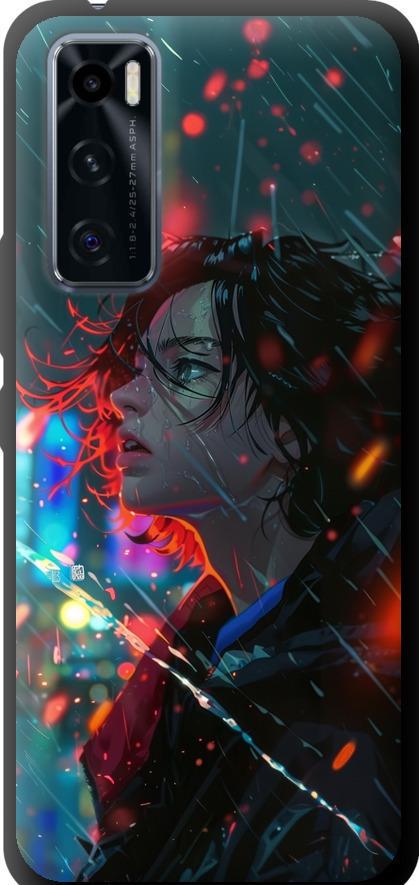 Чехол на Vivo V20 SE Ночные огни (6096b-2128-42517) Чехол на Vivo V20 SE Ночные огни (6096b-2128-42517)