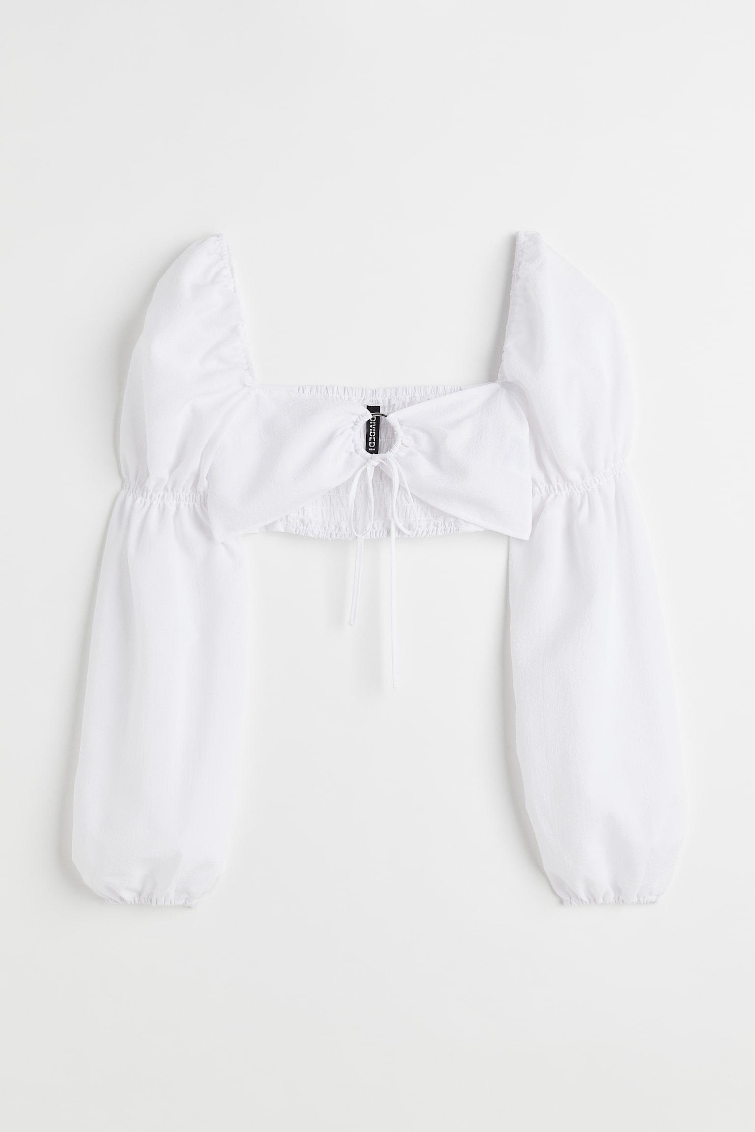 Блуза-топ H&M XL Білий (S21061065022)