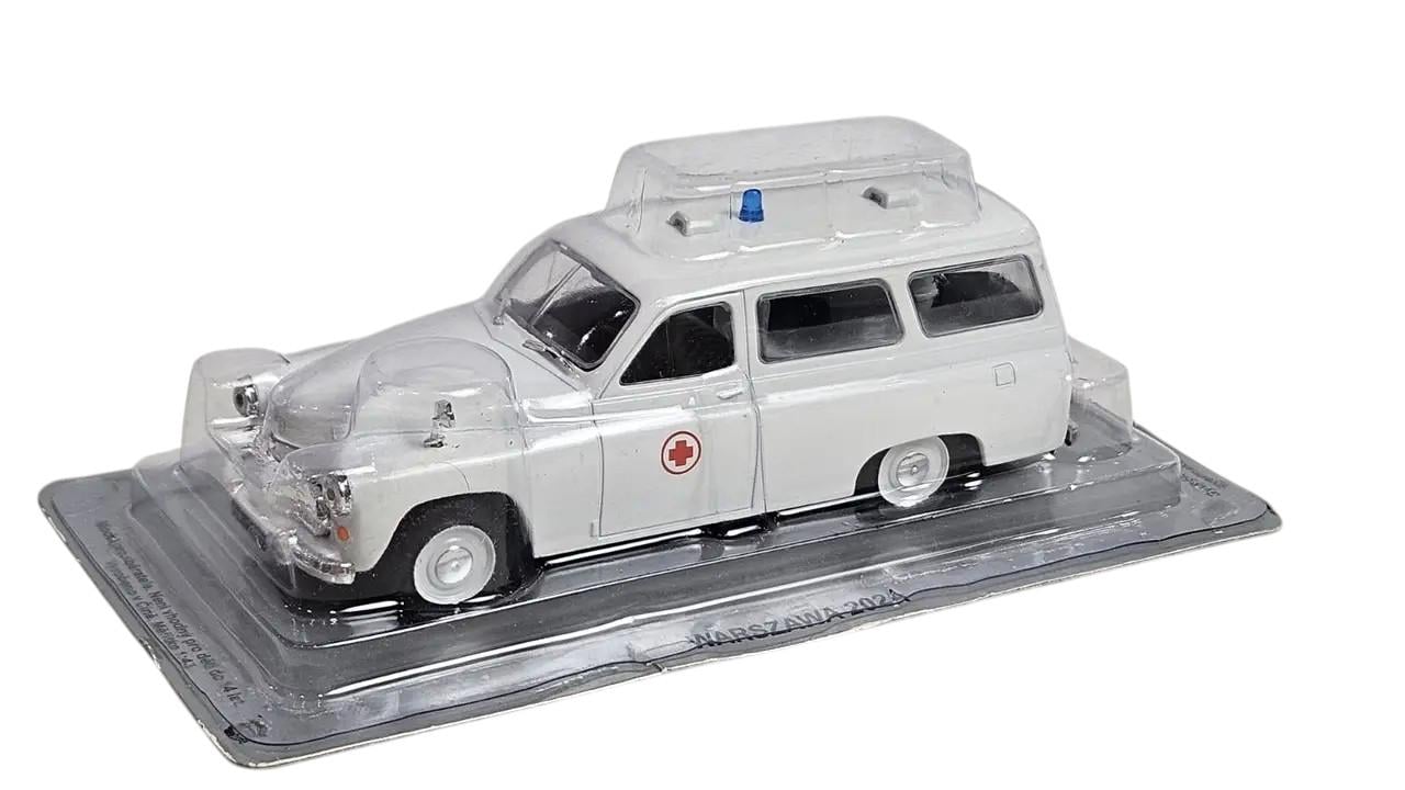 Коллекционная модель Warszawa 202A DeAgostini 1:43