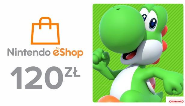 Карта оплаты Nintendo eShop Card 120 PLN регион Poland (63586989)