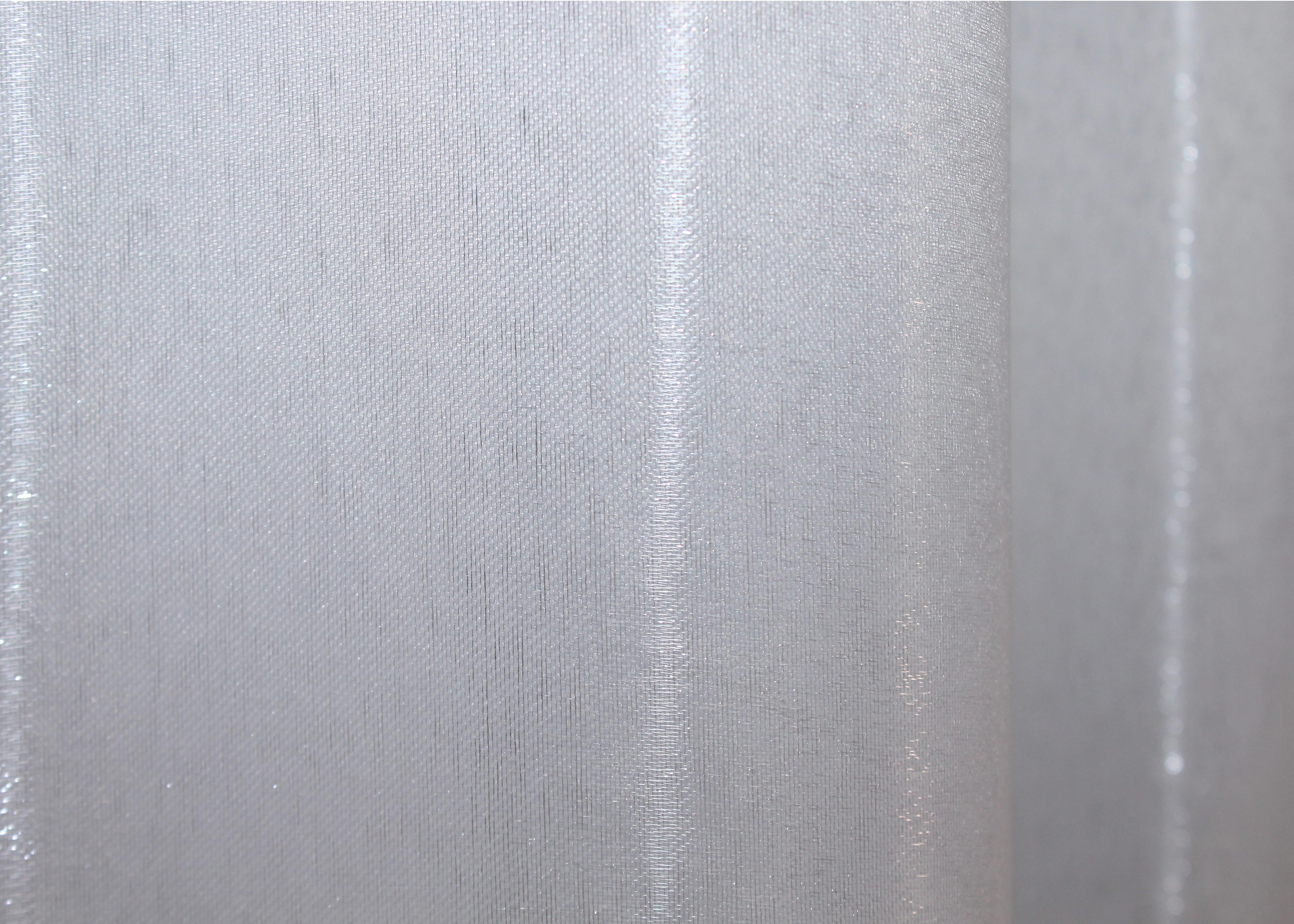 Комплект штор VR-Textil Атлас №805ш монорей 100х270 см 2 шт. Білий (31-210) - фото 7