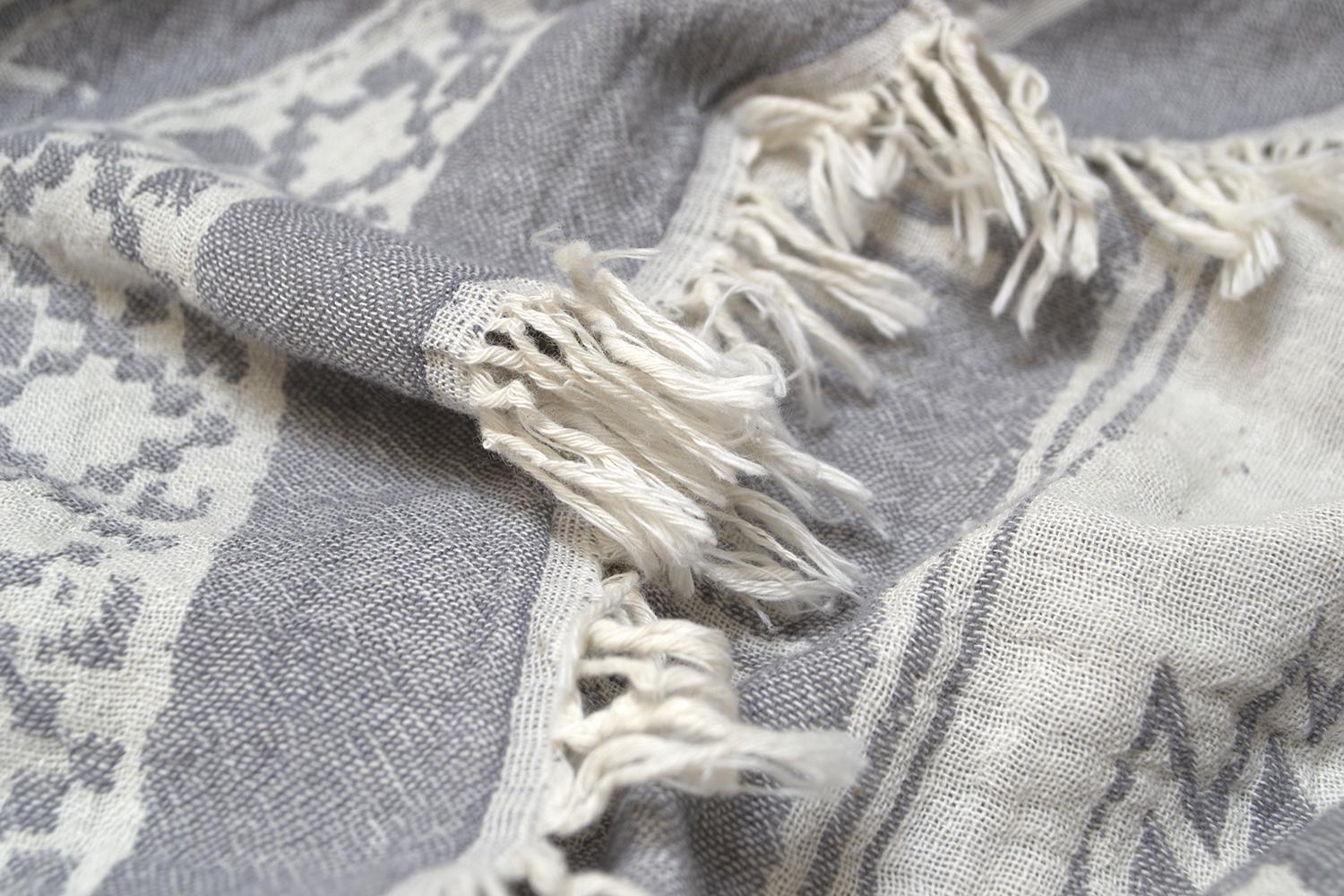 Покривало Lotus Home Hanya 190x225 см Сірий (svt-2000022332897) - фото 5