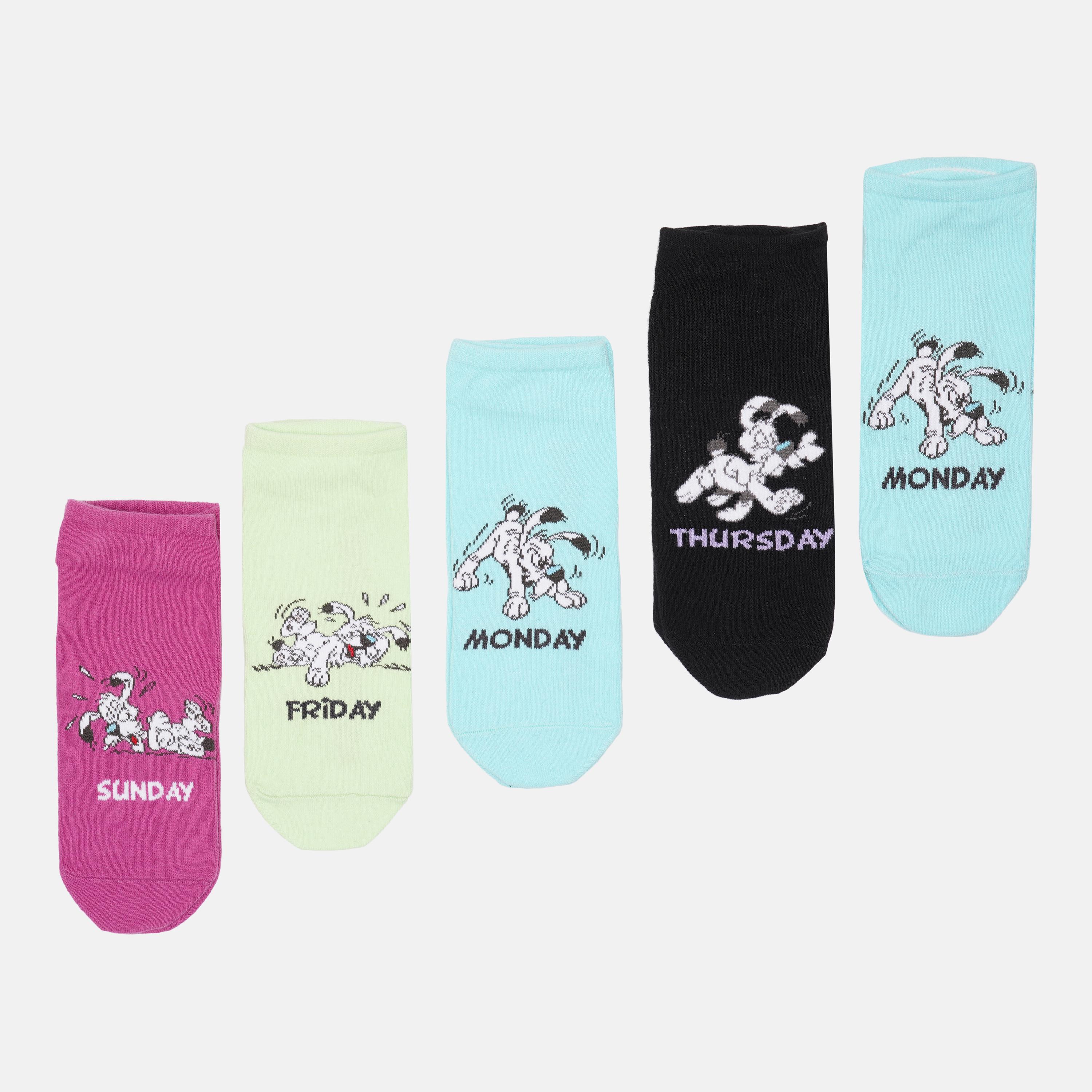 Шкарпетки C&A 5 пар р. 35-38 М'ятний/Рожевий (2809798406079)