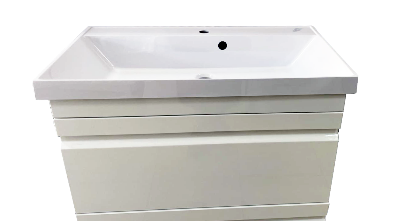 Умивальник на стільницю/тумбу ROMZHA Valencia 60 зі штучного каменю 600х450 мм Білий (RO31443) - фото 7 Умивальник на стільницю/тумбу ROMZHA Valencia 60 зі штучного каменю 600х450 мм Білий (RO31443) - фото 7