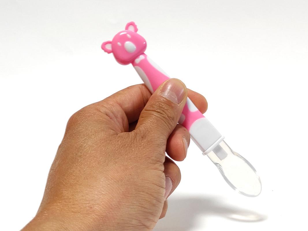 Набор столовых приборов Bimbo для детей 2 пр. в виде мишки в чехле Розовый - фото 3 Набор столовых приборов Bimbo для детей 2 пр. в виде мишки в чехле Розовый - фото 3