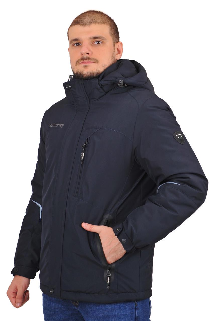 Куртка зимова чоловіча Black Vinyl 22-BC22-2089L Темно-синій (22-BC22-2089L_35_64) - фото 3