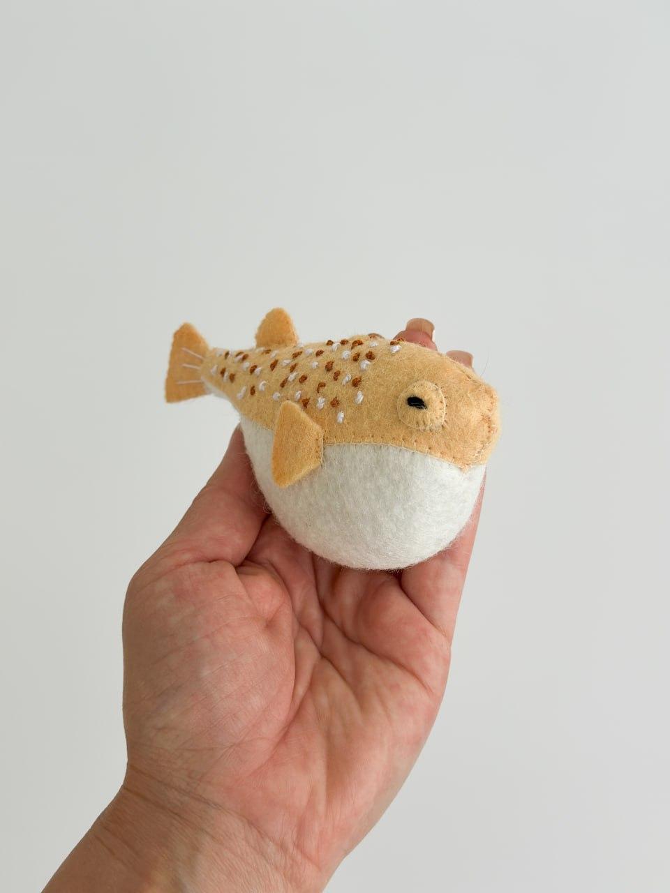 Мягкая игрушка Рыба фугу (29472356) - фото 3