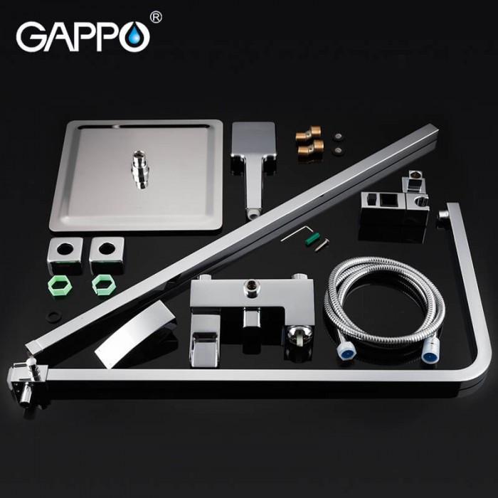 Душевая система Gappo G07 G2407-20 Хром - фото 5