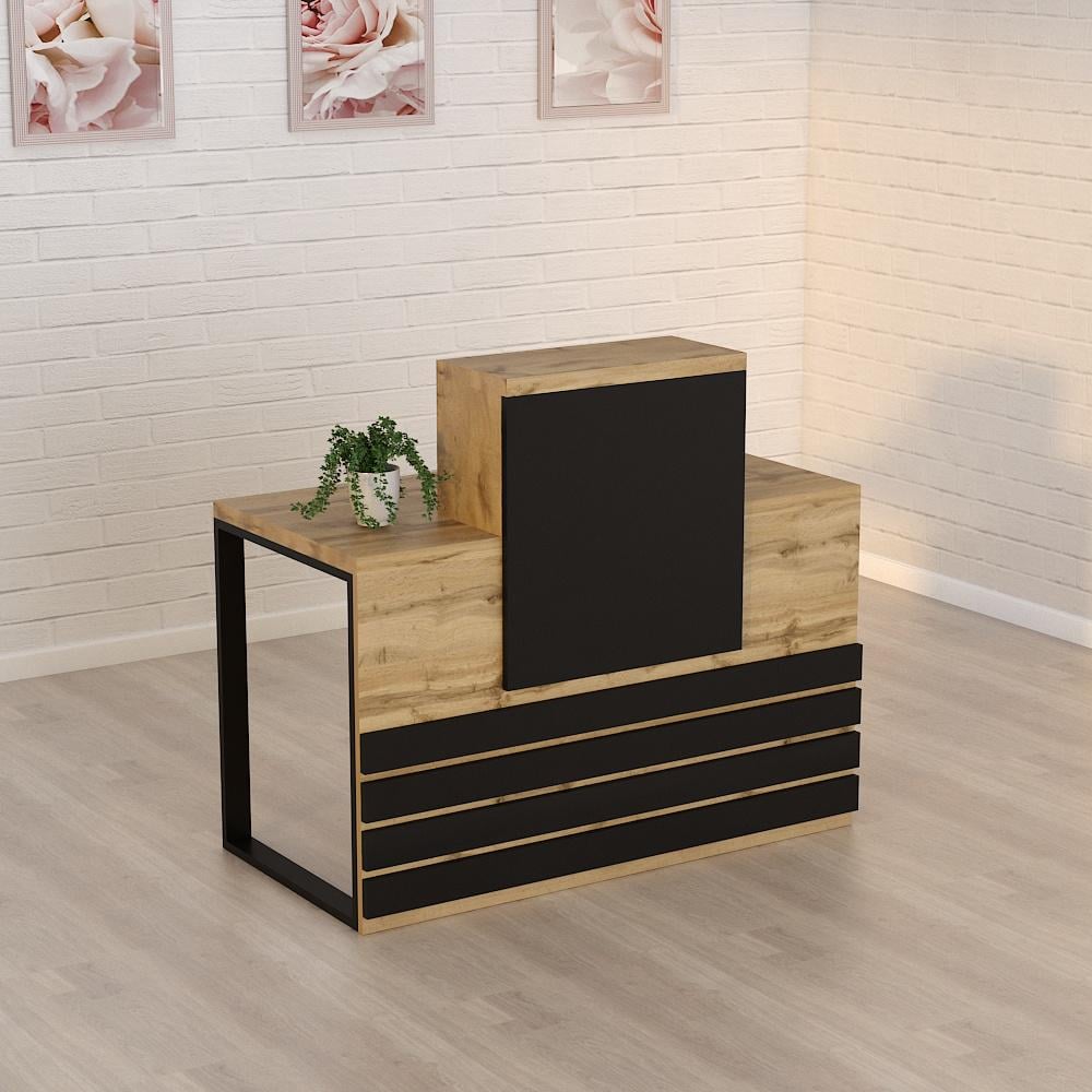 Стійка Ресепшн-5 1200 мм Дуб аппалачі (29663585) - фото 2 Стійка Ресепшн-5 1200 мм Дуб аппалачі (29663585) - фото 2